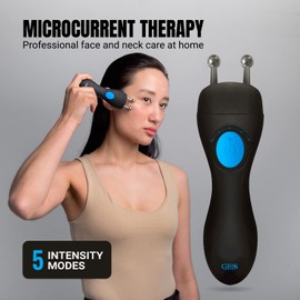 GESS MT Microcurrent Device Face, Face Lifting, Anti Ageing Microcurrent EMS Facial Device, Radio Frequency, Jaw Tightening Device, Skin Tightening Face Care Device, Face Massager Against Wrinkles