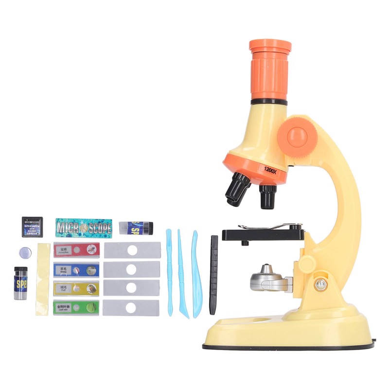 Microscope Toy Educational Biological Laboratory Tool Microscope Toy for Children