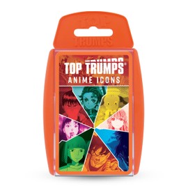 Top Trumps Anime Icons Specials Card Game, Play with 30 iconic characters from Son Goku, Rei Ayanami and Yugi Muto, educational gifts and toys for boys and girls Aged 8 plus