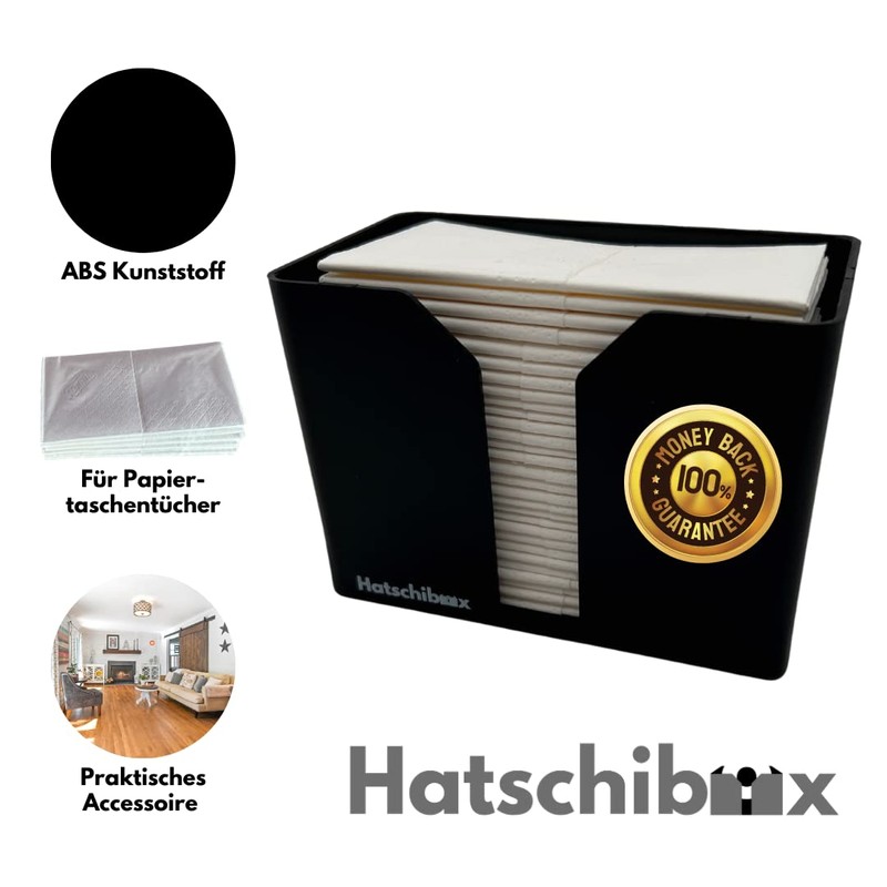 Hatschibox ABS Thermoplastic, Tissues Box - Stylish Tissue Box, Refillable