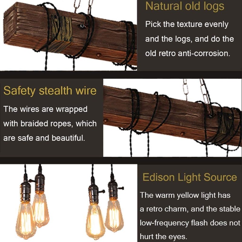 Farmhouse Lighting Rustic Chandelier Dining Room Lighting Fixtures Hanging Farmhouse