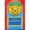 Lion Coffee, Macadamia Flavor Light Roast - Whole Bean Coffee,