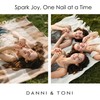 DANNI & TONI Semi Cured Gel Nail Strips Nail Stickers