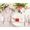 Penta Angel Paper Napkin Band 200Pcs Self-Adhesive Napkin Rings Bulk