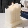 3D Book Silicone Candle Mold Large Retro Book Shape Silicone
