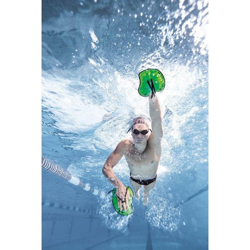 arena Hand Paddle Vortex Palette per Nuoto, Accessorio da Allenamento