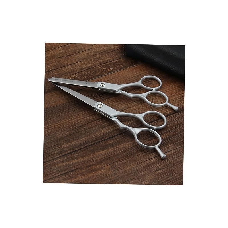 Hair Cutting Set 6 Flat Scissors 5.5 Teeth Scissors Hairdressing