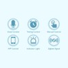 Snblzhef Zigbee Touch and Slider Fan Light Control Switch, Smart