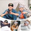 2 Pcs Sleep Mask for Kids Boys, Silk Eye Covers