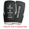 Silicone Remote Key Fob Cover Case for Ram 1500 2500