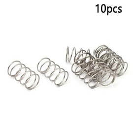 MACHSWON Compression Spring for Electronics Home Appliances Furniture Machinery Stainless Steel Compressed Spring 1mm Wire Dia, 15mm OD, 25mm Free Length 10pcs