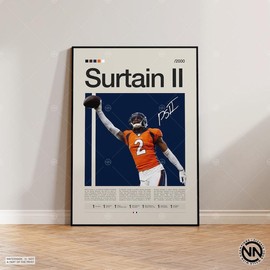 Patrick Surtain Poster - Color: Poster, size: 16x24 inch (40cm x 60cm)