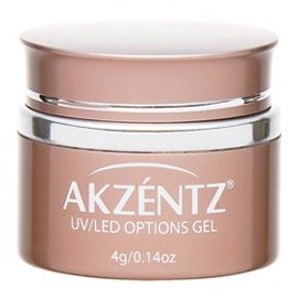 AKZENTZ UV/LED Options Clear Gel 0.1 oz (4 g)