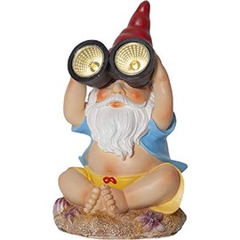 Star Gnome with Binoculars, Multi-Colour