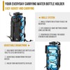 OneTigris Outdoor Water Bottle Holder Molle Field Bottle Bag 32