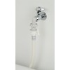 Kakudai Washing Machine Nipple with Water Leak Prevention Stopper, Compatible