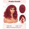 Looxey Curly Wig for Black Women Bouncy Fluffy Heat Resistant