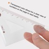 2 PCS Triangle Ruler Square Set 18cm, 16cm 30/60 and