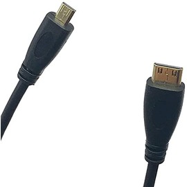 LiKuCo 2Pack Micro HDMI Male Type D to Mini HDMI Male Type C Connector Adapter Cable Cord (3.3Feet)