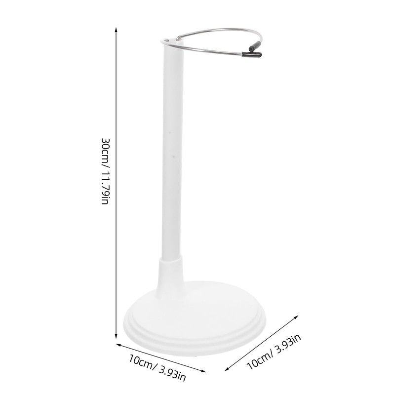 DOITOOL White Adjustable Doll Stands for 8 to 12 Inch