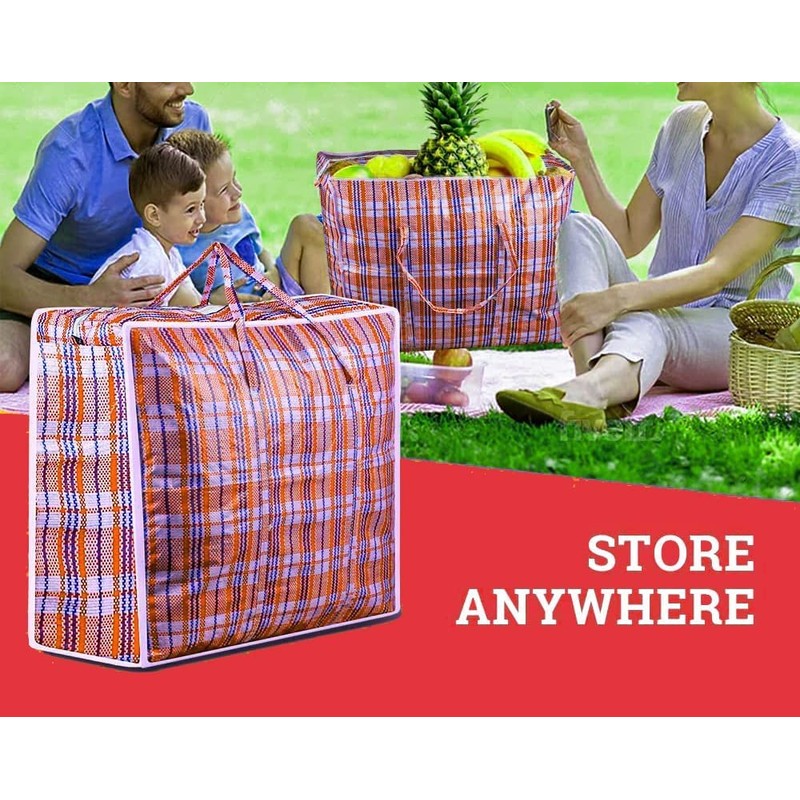 Large Laundry bags Storage Bag Waterproof with Zips, Travel Laundry