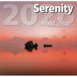 2026 Serenity Full Size Wall Calendar for Planning, Scheduling, and Organizing