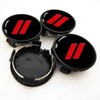 4pcs 2.44 inch Wheel Center Cap Covers with Same Pattern