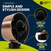 A725ORB Oil-Rubbed Bronze Round Drop Ell Supply Elbow, Handheld Shower