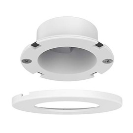 CAVIUS 1479090 Flush-Mounted Mounting Base 40 mm for Invisible Detector White