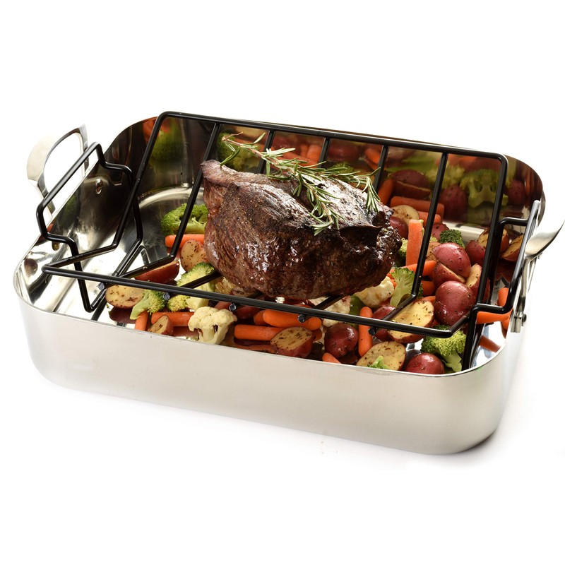 Norpro Nonstick Roasting Rack Heavy Duty | Extra Large 13"