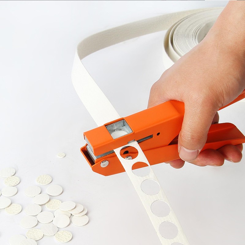 PVC Hole Puncher,Single Hole Punch Heavy Duty - 8mm Adjustable