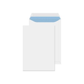 Evour, A4 / C4 Self Seal White Pocket Envelopes, Letter Envelopes, Ideal for Everyday Home, Office & Commercial Use, 229 x 324 mm 100 GMs, No Window Envelopes Mail Posting Supplies, (50)