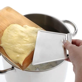 Westmark Spätzle / pot attachment with dough scraper.