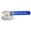 LOZOME 2" Female Ball Valve NPT Thread 316 Stainless Steel