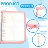 PATIKIL Sticker Organizer Binder, Reusable A5 Sticker Album Collecting Book