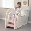 Toddler Step Stool Chair Onasti Kids 3 Step Standing Tower