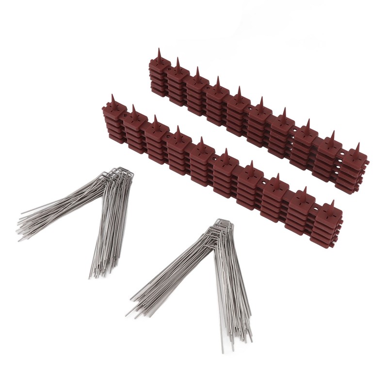 Bird Spikes 15 Feet Stainless Steel Pigeon Deterrent Spikes for