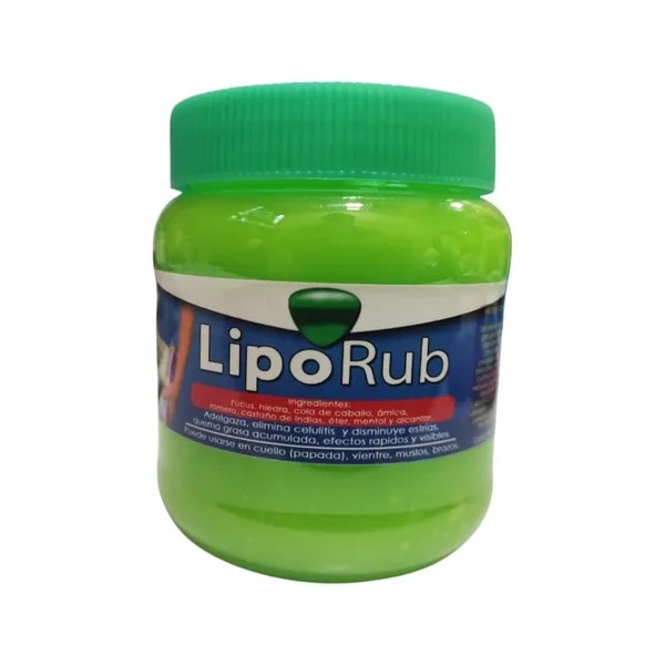3 Unidades Gel Reductores Lipo Rub 250ml Quema Grasa Quita