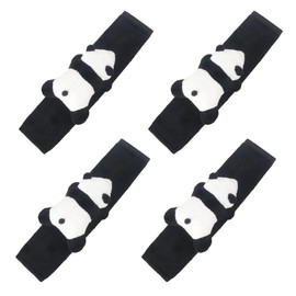 PartyKindom 4pcs Car Seat Belt Cover: Automotive Seat Belt Pads Cute Panda Safety Belt Shoulder Pad Comfortable Auto Cushion Pad Cover for Shoulder Protector Car Accessories