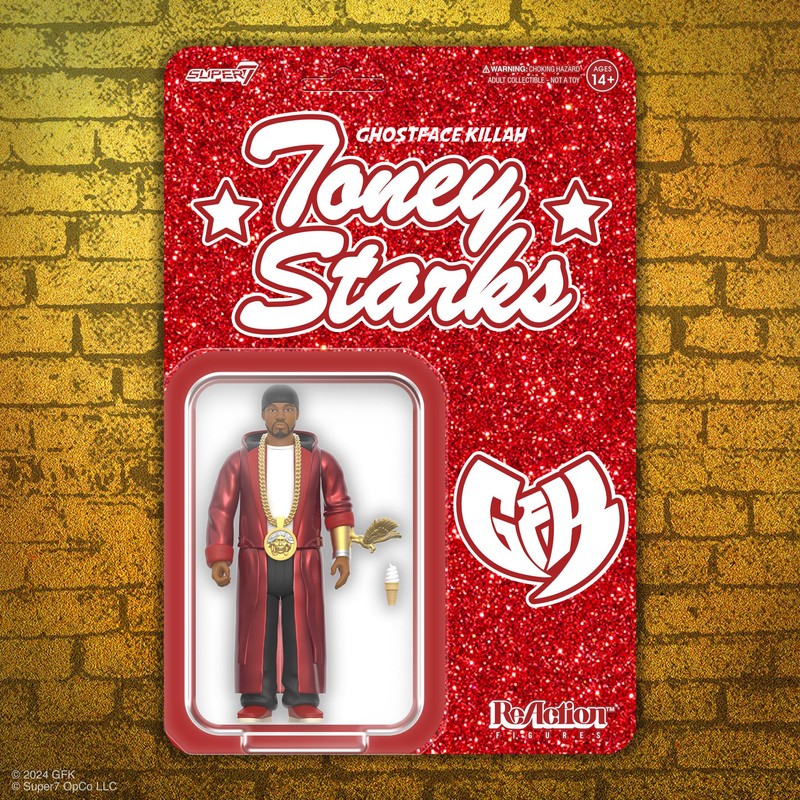 Super7 Ghostface Killah Reaction Figures - Ghostface Killah (Toney Starks)