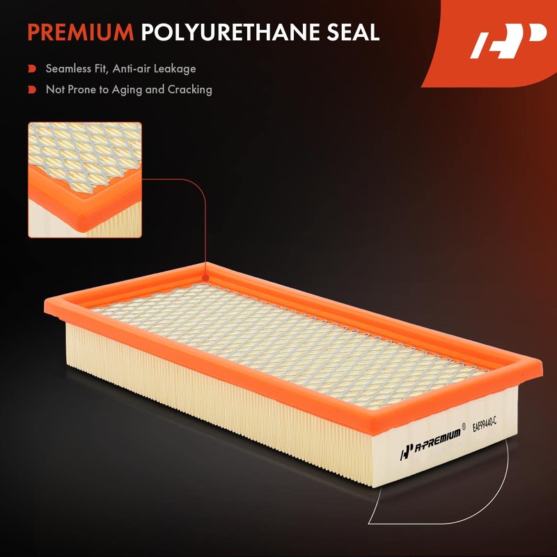 A-Premium 2-PC Filtro de aire del motor compatible con Ford