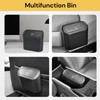 EZONEDEAL Car Trash Can with Lid, Portable Hanging Mini Car