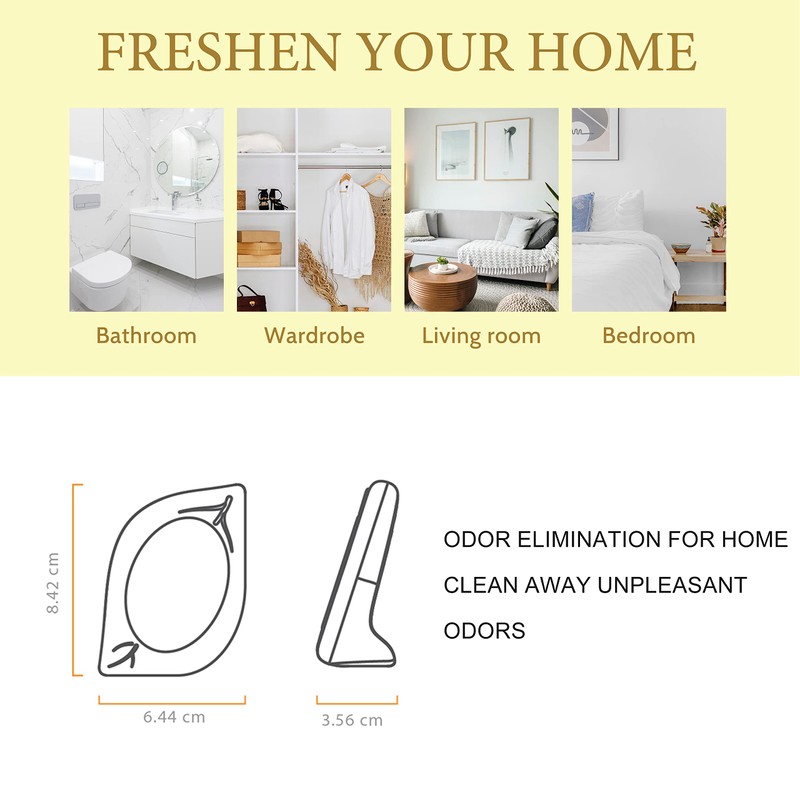 Air Freshener for Home, 4 Pack, Vanilla, Odor Eliminator for