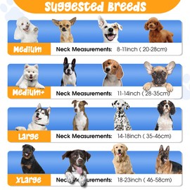 Urbanflair Soft Cone for Dogs, E Collar for Post Surgery, Inflatable Collars for Medium Large XL Dogs, Stop Dog Licking Neck Donut Cone Alternative (Blue, XL)