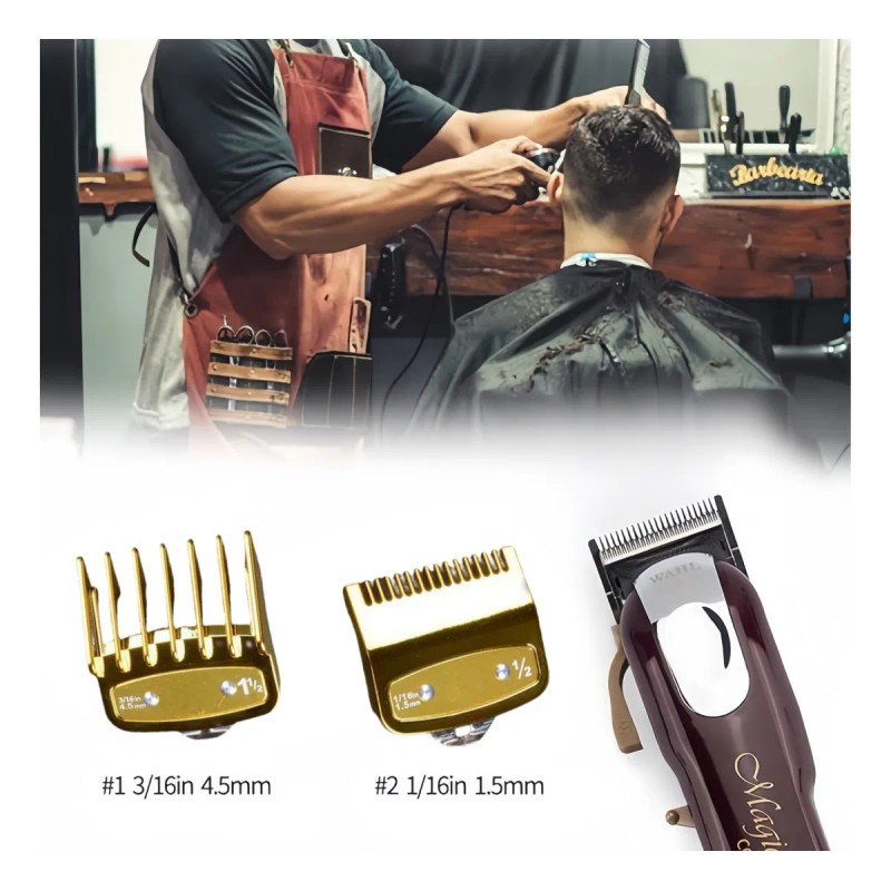 Peine Gua De Dorado Para Rasuradora Profesional Wahl 2pcs