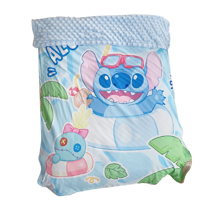Baby Raised Dot Blanket Cartoon Soothing Soft Baby Dotted Blanket