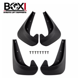 BOXI 4PCS Front Rear Car Mud Flaps Splash Guards For Toyota 86 Avalon Camry Corolla