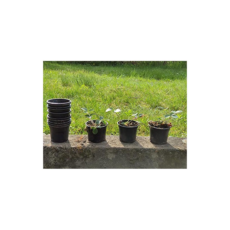 Göttinger Round Pots Diameter 10 x 7.5 cm Black Pack