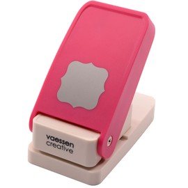 Vaessen Creative Heavy Duty Punch Maxi, Star, Robust Punch for Paper, Cork, Foam Rubber, Balsa Wood, Shrink Film, Sheet Metal and Other Craft Materials, Die Cut Figure Measures Diameter 3.75 cm