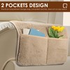5 Pcs Sofa Armrest Cover Recliner Headrest Protector Nonslip Armchair
